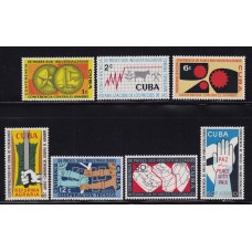 CUBA 1961 SERIE COMPLETA DE ESTAMPILLAS NUEVAS MINT 11.50 EUROS
